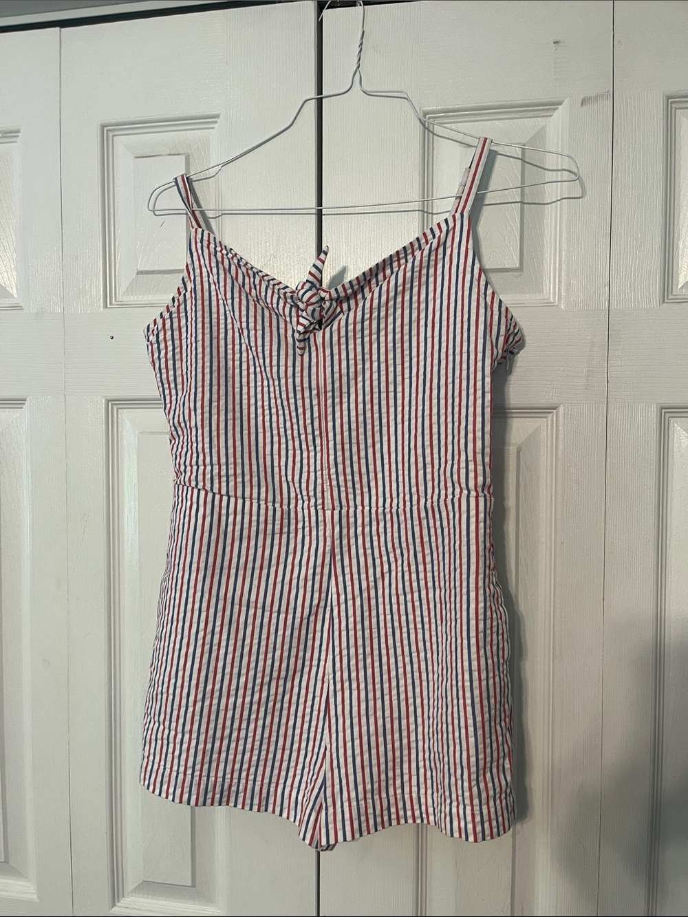 Vineyard Vines Striped White Romper